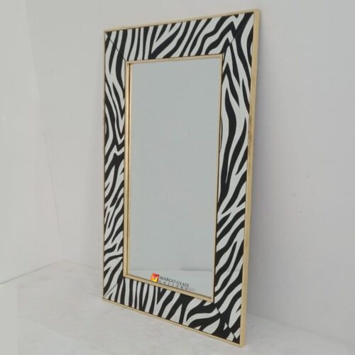 Rectangle Black Mirror Contemporer MG 013113