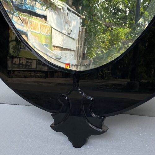 Black Wall Mirror Luzi MG 013119