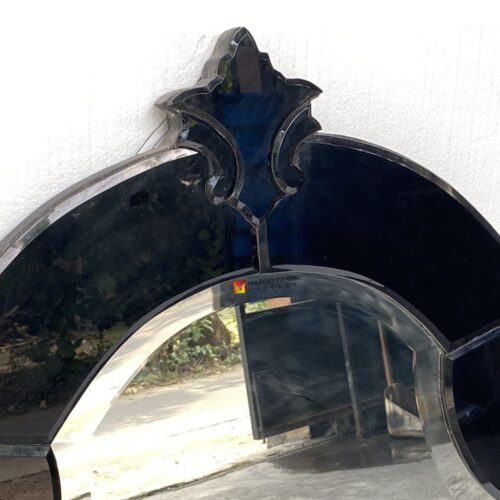 Black Wall Mirror Luzi MG 013119