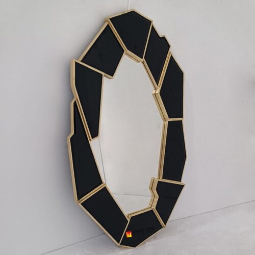 Decorative Wall Mirror Black Frame MG 013120