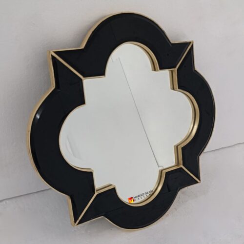 Black Decorative Wall Mirror MG 013121