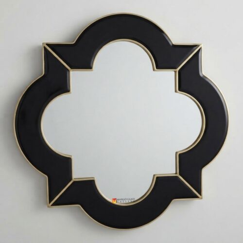 Black Decorative Wall Mirror MG 013121
