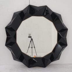 Wall Mirror Black Contemporer 3D MG 014118