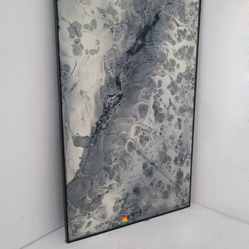 Smoked Antique Mirror Rectangle Rare MG 014551