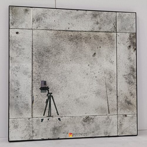 Antique Mirror Square Deco MG 014556