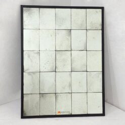 Rectangle Antique Mirror With Metal Frame MG 014557
