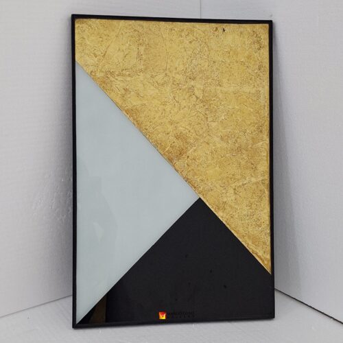 Rectangular Eglomise Wall Mirror MG 018134