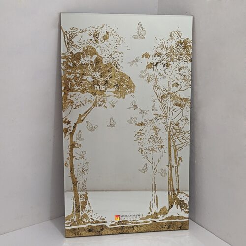Acid Etched Mirror Gold Leaf MG 020012