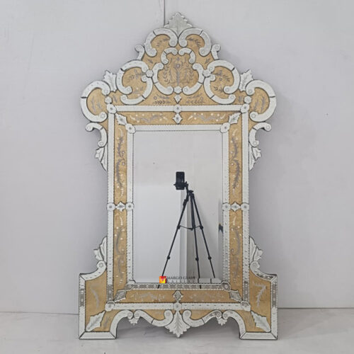 Gold Venetian Mirror French Calle MG 080172