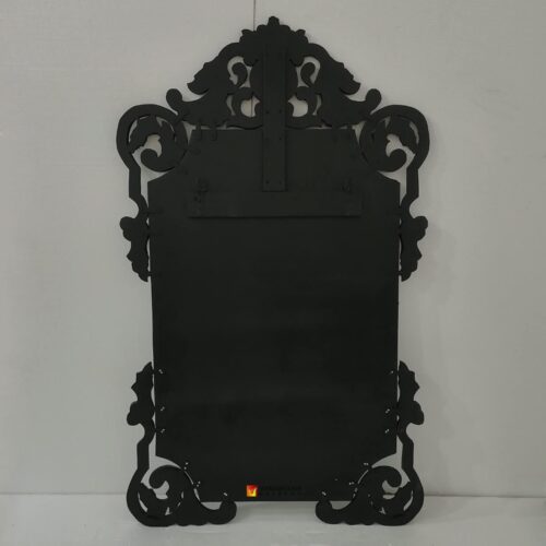 Venetian Mirror French Regalia Black MG 080174